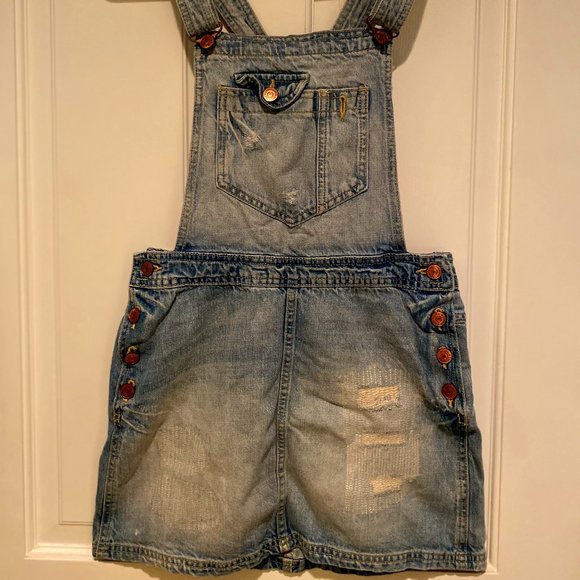 H&M Denim Skirt Overalls - Picture 1 of 5